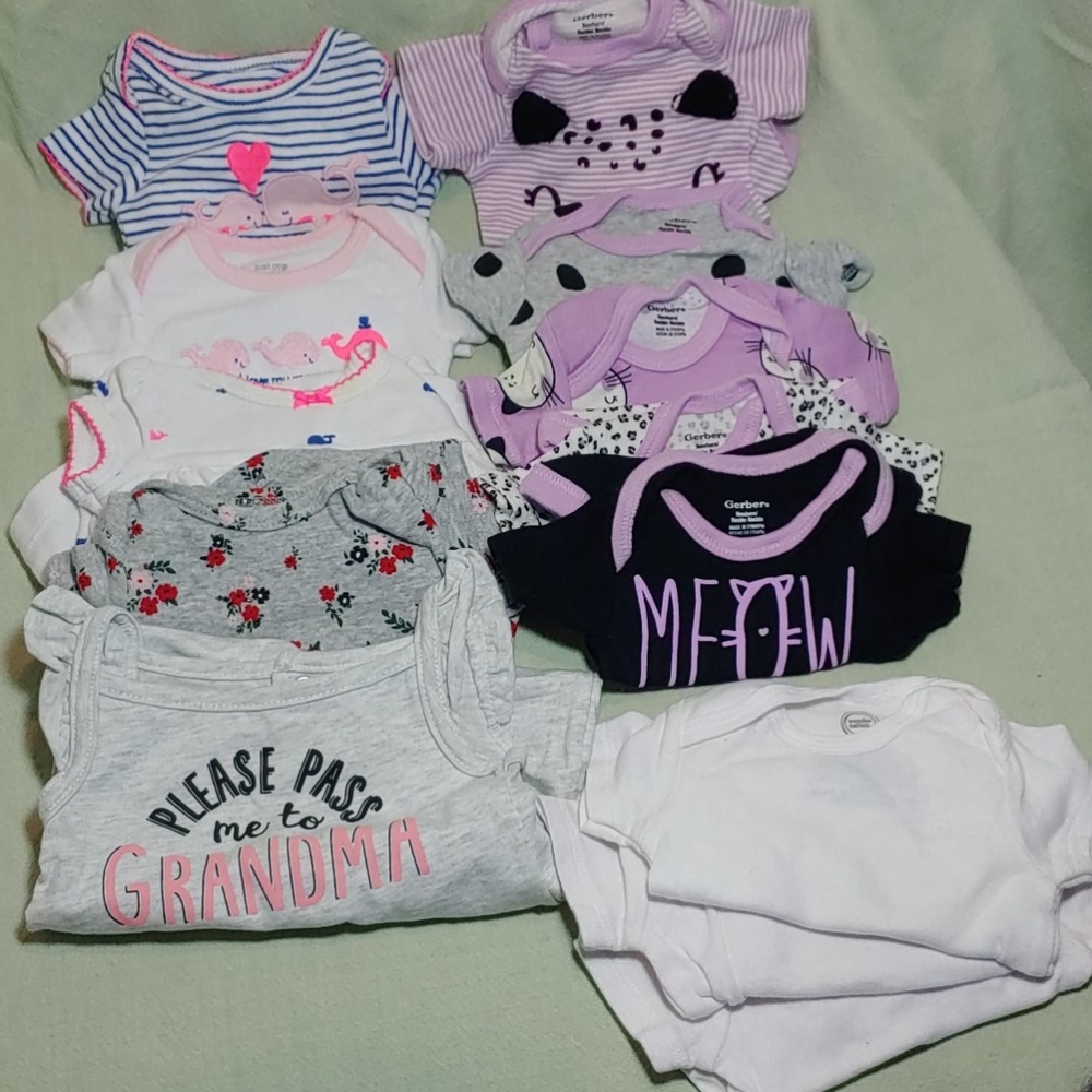 41 PC! Newborn Girl Baby Bundle